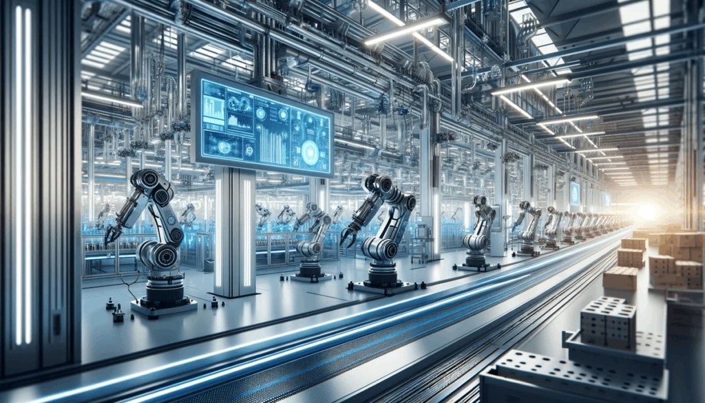 Robotyzacja linii przemysłowych i automatyka przemysłowa